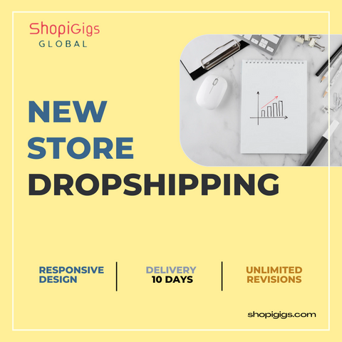 Shopigigs Get standard Shopify dropshipping store setup which doesn't require any advance customization. Optimized for all devices.  Our developers build wonderful online stores and beautiful shopify e-commerce websites from scratch. Shopify agency, transfer to shopify, shopify stores.shopi gig 100% Responsive