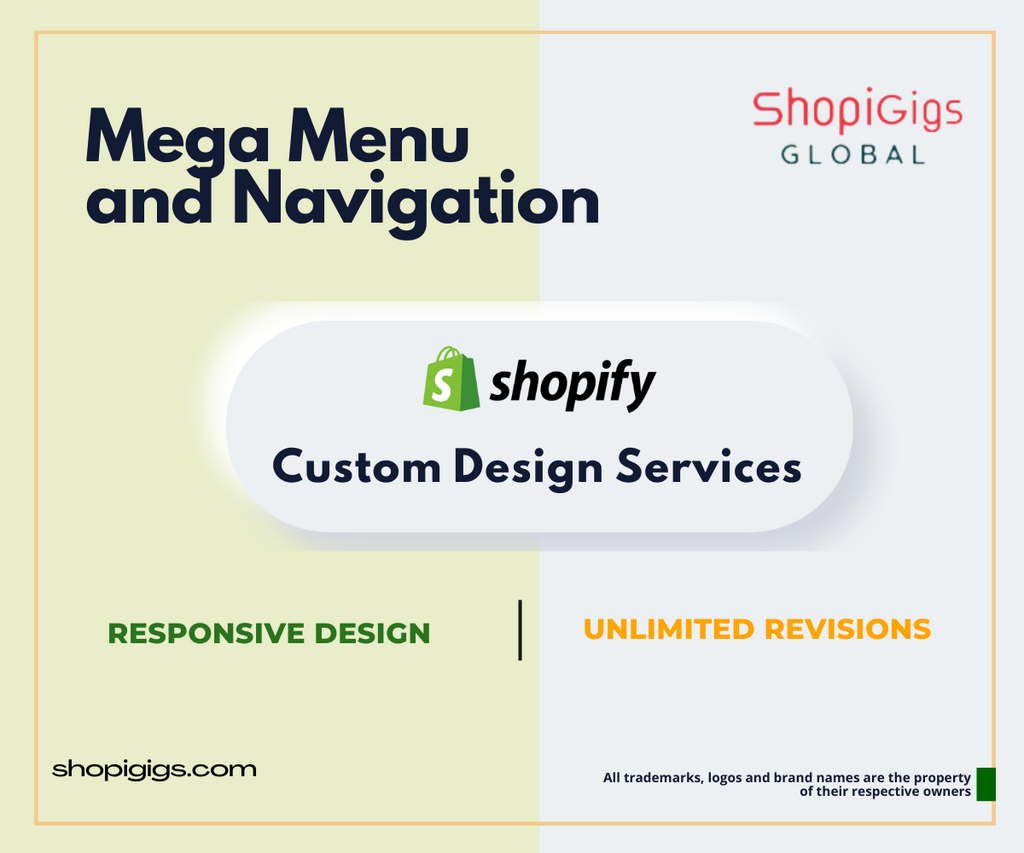 Get customized mega menu for your Shopify store to help your customer to view more at a glance. If your store offers too many categories and Subcategories (Collections in Shopify Stores) you must think to enable mega menu navigation for better customer experience.    A mega menu not only help you display your store offerings, but it also enables your customers to find the required product and categories efficiently. This significantly improves customer experience and more business. 